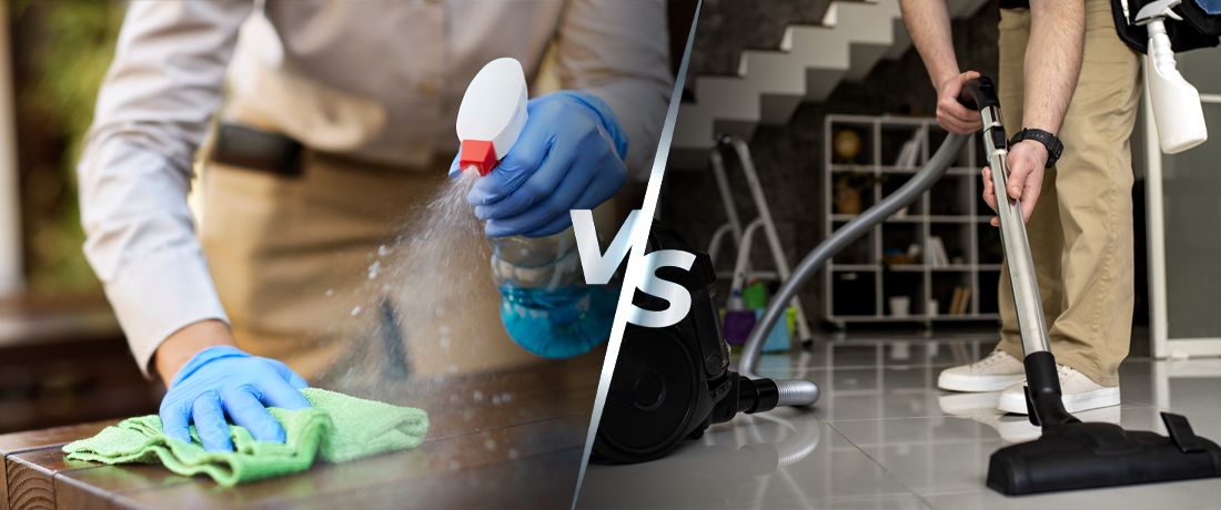 Understanding the Key Differences Between Regular and Deep Cleaning for Your Home